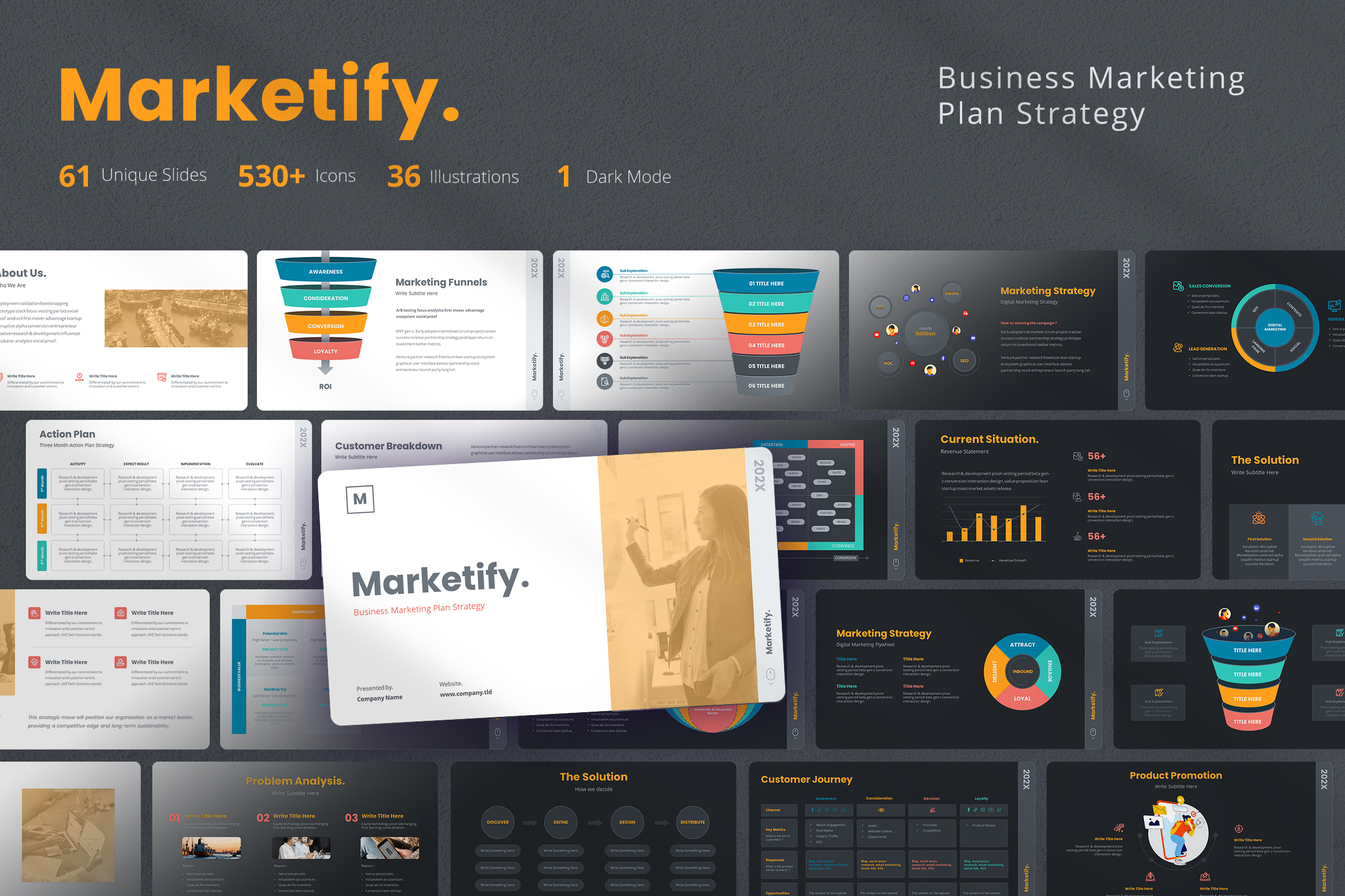 Marketify - Business Marketing Plan Proposal